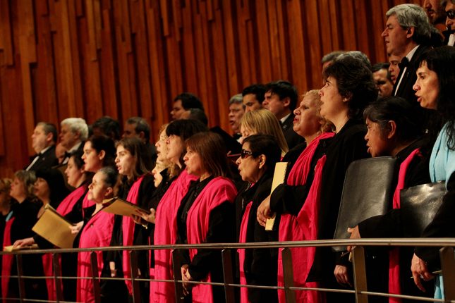 Coro Polifónico Nacional de Ciegos 1 baja